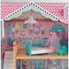 Дом трехэтажный  для Барби с мебелью
