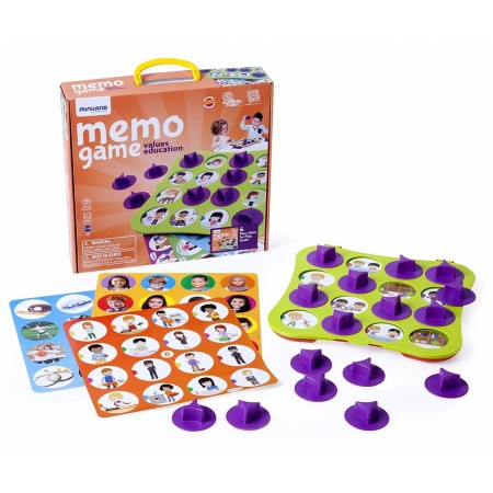 Игра Мемори Ценности и социальное равенство Memo Game Values Education в чемоданчике