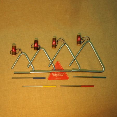 Комплект треугольников №3 (09-11-13-15 см., диаметр 8 мм.)