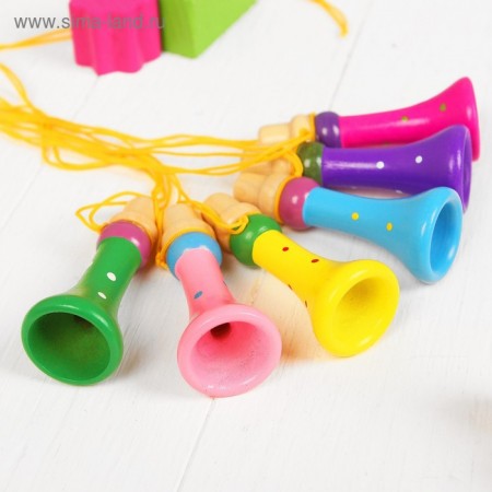 Музыкальная игрушка «Дудочка на верёвочке»