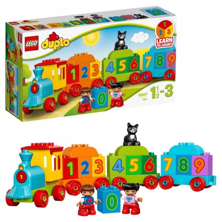 Конструктор LEGO "DUPLO. Поезд "Считай и играй"