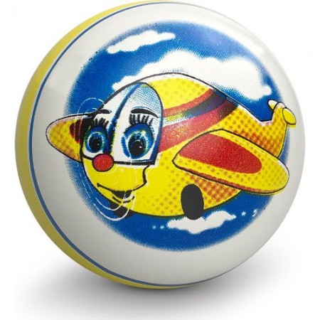 Мяч резиновый 125 мм арт. Р1-125 (рисунок) в ассорт
