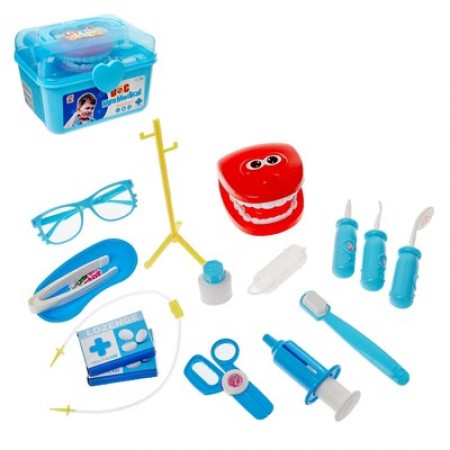 Набор стоматолога «Лечим зубки» в чемодане