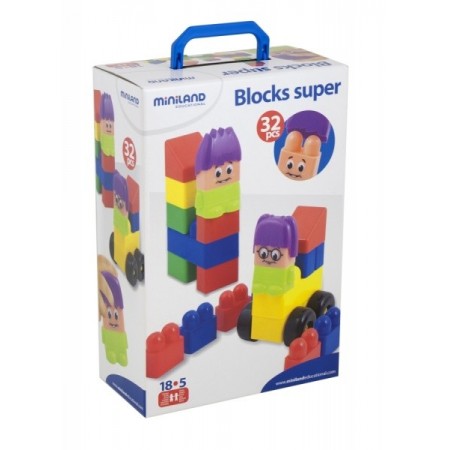 Конструктор блочный Blocks Super (32 детали)