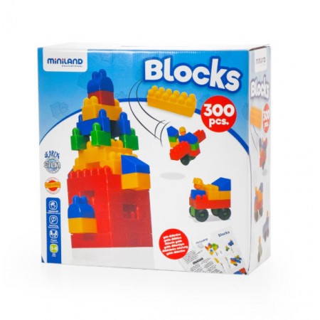  Конструктор блочный Blocks (300 деталей)