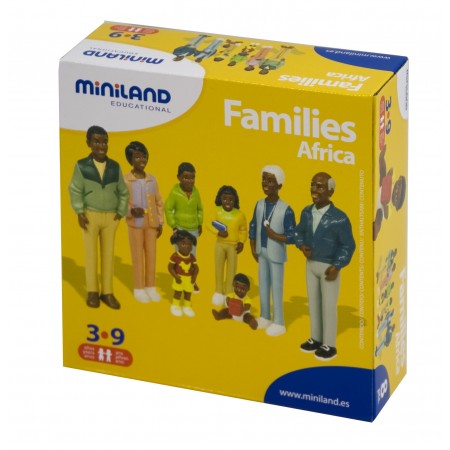  Набор фигур Африканская семья African Family
