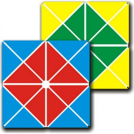 Квадрат 4-х цветов арт.ИКВ-003