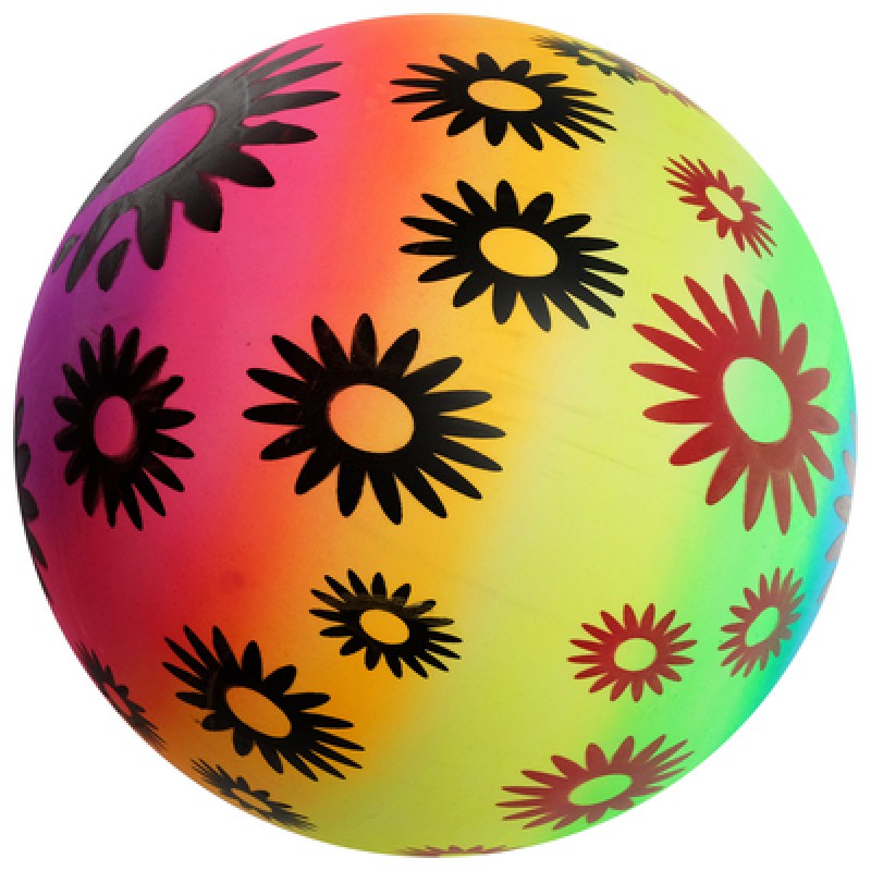 Мяч детский «Цветочки», d=22 см